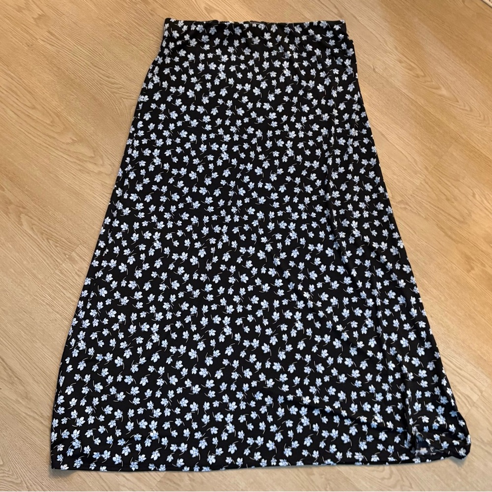 Halogen Floral Maxi Skirt